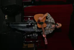 DEREK’S OUTRAGEOUS BRAIN: Get a glimpse into the inner workings of Wedding Industrial Complex front man Derek Senn’s noggin when he plays a solo acoustic show on Oct. 5 at Kreuzberg. - PHOTO COURTESY OF DEREK SENN