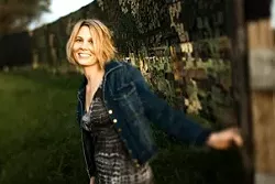 SONG BIRD : Inga Swearingen takes flight on her new CD First Rain, which she’ll present in concert on Oct. 25 at the Clark Center. - PHOTO BY BARRY GOYETTE