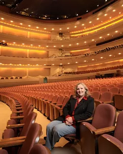 PATTY THAYER: - PHOTO BY STEVE E. MILLER
