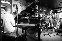 TWO’S ALL YOU NEED : Jazz fans shouldn’t miss Red Oak Duo, a jazz act featuring Grammy-nominated pianist and composer Adam Benjamin and guitarist Storm Nilson, who’ll perform at Steynberg Gallery on Nov. 28. - PHOTO COURTESY OF RED OAK DUO