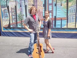 ALL IN THE FAMILY : Father-daughter duo Deep Fried Bubblegum brings southern country and blues roots sound to Linnaea’s Café on Sept. 9. - PHOTO COURTESY OF DEEP FRIED BUBBLEGUN