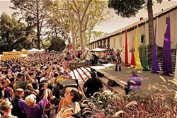 SEEING RAINBOWS : The Pride finale event at the Mission draws thousands of visitors. - PHOTO COURTESY OF CENTRAL COAST GALA