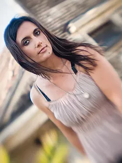 LOOPER: Amy Obenski brings her “ethereal down-tempo folk rock” to the Vina Robles Hospitality Center on Aug. 22, using a looping machine to create layers of sound right on stage. - PHOTO COURTESY OF AMY OBENSKI