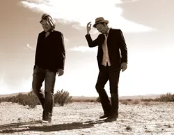 THE OTHER SIMON AND GARFUNKEL : Amazing folk duo Chris and Thomas return to 

 Painted Sky Studios March 6. - PHOTO COURTESY OF CHRIS AND THOMAS