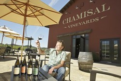 INSPIRED :  Fintan du Fresne has produced a remarkable Pinot Noir in addition to stellar Pinot Gris and Chardonnays at the gorgeous Chamisal Vineyard  in Edna Valley. - PHOTO BY STEVE E. MILLER