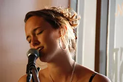 SHE’LL SING HER HEART OUT : Amanda Holmes (pictured) and Shani Shousterman play Linnaea’s Café on May 22. - PHOTO COURTESY OF AMANDA HOLMES