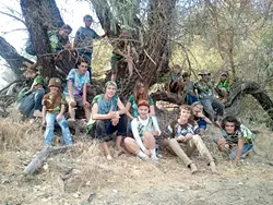 ONE WITH NATURE : Outside Now runs summer camps, after-school programs, one- and two-day-a-week programs, and a high school academy. - PHOTO COURTESY OF OUTSIDE NOW