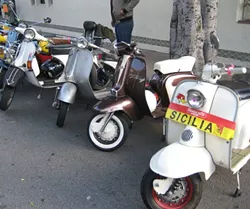 SCOOTERISTAS!: Whether you’re a Vesparado or Lambrettoutlaw, there’ll be plenty of scooters on display at various events. - PHOTO BY GLEN STARKEY