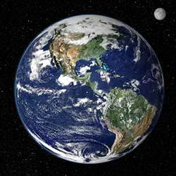 SPACESHIP EARTH! : If you ruin Earth, where are you going to live? Yeah, think about it! - PHOTO COURTESY OF NASA