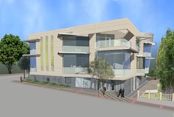 DARING :  The proposed SLO Art Center breaks with downtown convention - GRAPHIC COURTESY OF SLO ART CENTER
