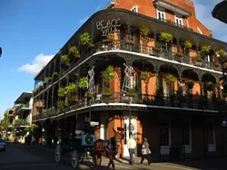 PEACE Y’ALL!: The French Quarter sends us all good wishes for the holiday and the whole year through.
 - PHOTO BY VICTORIA DALE