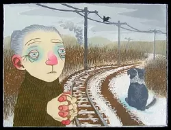 WAITING IN THE SNOW : - IMAGE BY NICK SPOHRER