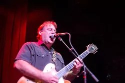 SHH … IT’S A RUMER: Vincent Bernardy (pictured) of St. Vincent Folk plays a three-band show on April 3 at SLO Tracks, with Heligoats and Texas Lights. - PHOTO BY GLEN STARKEY