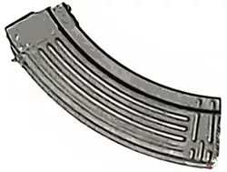 THE MAGAZINE : California’s law only allows 10-round magazines, not larger ones such as this one.