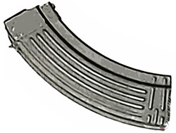 THE MAGAZINE :  California&rsquo;s law only allows 10-round magazines, not larger ones such as this one.