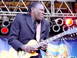 GUITAR HERO : Bluesman Joe Louis Walker returns to the SLO Vets Hall on Sept. 19. - PHOTO COURTESY OF JOE LOUIS WALKER