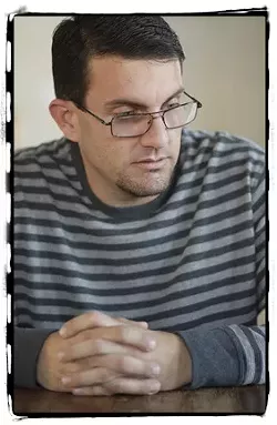 PISSED : Chris Austin, whose wife and brother-in-law were arrested after an early morning search of their home, said he followed state law in operating his collective and that child endangerment charges levied against he and his wife are “malicious.” - PHOTO BY STEVE E. MILLER