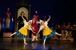 TOYING AROUND : Dancers take the stage for a unique adaptation of an American family classic. - PHOTO BY APRIL WISE PHOTOGRAPHY