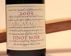 CARGASACCHI 2010 PINOT NOIR STA. RITA HILLS: