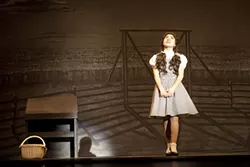 SEPIA-LAND: Kekrik’s production follows in the footsteps of the MGM musical (itself based on the book by Frank L. Baum), by setting the opening and closing scenes in a sepia-toned world. - PHOTO BY STEVE E. MILLER