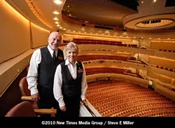SHARYNN AND JERRY CHIRPICH : - PHOTO BY STEVE E. MILLER