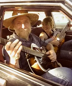 TWO FOR THE ROAD: Guy Budd and Inga Swearingen join forces on Aug. 2 for a show at the Arroyo Grande Rotary Bandstand. - PHOTO COURTESY OF GUY BUDD AND INGA SWEARINGEN