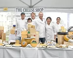 GETTING GOUDA : World of Pinot Noir is a celebration of wine, as well as more solid culinary delights, boasting vendors like The Cheese Shop. - PHOTO COURTESY OF WORLD OF PINOT NOIR