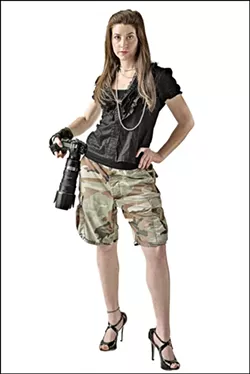 ADRIANNE BONAFEDE, PHOTOGRAPHER, ATASCADERO : - PHOTO BY STEVE E. MILLER