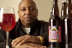 THE CANDY MAN : Tyrone Armstrong struck upon the ingenious idea to pair beer and candy. Better still, he hopes to use this happy marriage to create a shelter for homeless teens. - PHOTO BY STEVE E. MILLER