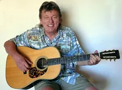 HAPPY BIRTHDAY, BUBBA: Don Lampson is the musical embodiment of a barbed leather whip, old spurs, and a hobo’s knapsack, and he’ll be at Kreuzberg on Jan. 31 to celebrate his birthday the best way he knows how: playing and singing songs as rustic, interesting, and rascally as he is! - PHOTO COURTESY OF DON LAMPSON