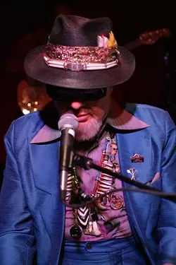 THE GOOD DOCTOR! : Six-time Grammy-winner Dr. John was dripping with New Orleans cool last Friday at SLO Brew, two days before he accepted the 2013 Grammy for “Best Blues Album.” - PHOTOS BY GLEN STARKEY