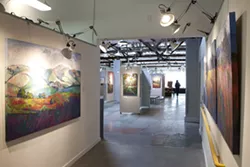 ACCIDENTALLY PERFECT: Erin Hanson’s “Colors of Paso” hangs at Studios on the Park, 1130 Pine St. in Paso Robles, through Oct. 28. A closing reception will take place Saturday, Oct. 27, from 5 to 9 p.m. Current hours are noon to 9 p.m. Fridays and Saturdays, and noon to 6 p.m. Thursdays and Sundays (closed Monday through Wednesday).