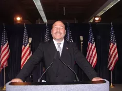 MY FELLOW AMERICANS: Joey Racano may not be president, but he is with the Green Party. - PHOTO COURTESY OF JOEY RACANO
