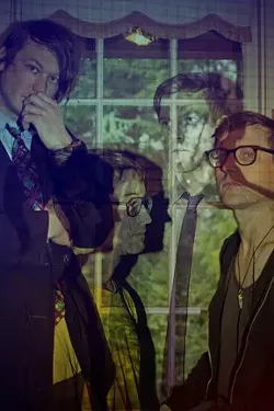 MEET THE ’FUCKERS : The band with the memorable name has evolved to include (from left to right) Josh Hodges, Patrick Morris, Shawn Glassford, and Keil Corcoran. - PHOTO BY TYLER KOHLOFF