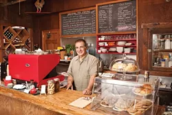 FRESH ITALIAN STYLE: At the newly opened Harmony Café in Harmony, Chef and Owner Giovanni Grillenzoni showcases a menu that changes weekly to take advantage of local and seasonal food from the area. - PHOTO BY STEVE E. MILLER