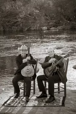 BROTHERLY LOVE: Famously contentious brothers Dave and Phil Alvin, formerly of The Blasters, reunite for their shared love of Big Bill Broonzy, on Jan. 21 at SLO Brew. - PHOTO COURTESY OF DAVE AND PHIL ALVIN