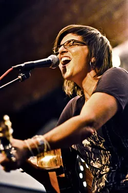SING IT, SISTER! : On Oct. 5 at the Steynberg Gallery and on Oct. 7 at The Porch, check out Laura Tsaggaris during Steve Key’s Songwriters at Play showcases. - PHOTO COURTESY OF LAURA TSAGGARIS
