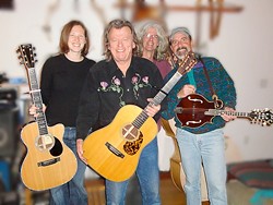 BIRTHDAY BOY :  Gritty singer-songwriter Don Lampson (forefront) will play a 64th birthday celebration with some friends at Steynberg Gallery on Jan. 31. - PHOTO COURTESY OF DON LAMPSON