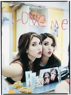 DOUBLE TROUBLE: Australia’s The Veronicas, 23-year-old twin sisters Lisa and Jessica Origliasso, bring their new wavey electronica pop to Downtown Brew on July 8 for a 16-and-over show. - PHOTO COURTESY OF THE VERONICAS