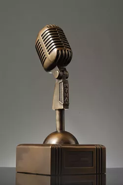 THE NEWTIES!: Seven 1st place winners will walk away with a Peace Bronze Newtie made of metal reclaimed from decommissioned weapons systems. - FILE PHOTO BY STEVE E. MILLER