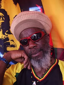 REGGAE MAN : Jamaica-born Ras Danny and the Reggae All Stars will provide live music at the Tribal Fusion Faire in SLO on Dec. 17, 18, and 19. - PHOTO COURTESY OF RAS DANNY