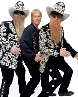 NO INTRODUCTION NEEDED : Iconic blues rockers ZZ Top headline the OPTIONS fundraising concert, the Avila Beach Music Festival at the Avila Beach Golf Resort, on Sept. 2. - PHOTO COURTESY OF ZZ TOP