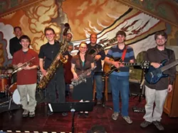 LAST YEAR’S MODELS: On March 8 at Steynberg, check out the crop of new jazz lions. Here’re last year’s winners: (left to right) Justin Au, Nic Garrison, Jillian Gibson, Josh Collins, and Justin Pecot. - PHOTO COURTESY OF THE SLO COUNTY JAZZ FEDERATION