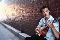 YOUNG LION:  Only 20 years old, guitarist and composer Andrew Rubin will present the world premiere of his classical guitar concerto co-written by Yes singer Jon Anderson and performed with the SLO Chamber Orchestra, on Oct. 25 in Los Osos&rsquo; Trinity United Methodist Church. - PHOTO COURTESY OF ANDREW RUBIN