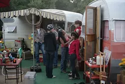 VINTAGE TRAILER CAMP!: This Live Oak camp created a vintage ’50s trailer theme.