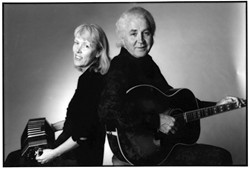 A PERFECT PAIR :  This weekend SLOfolks is giving you more musical bang for your buck when they host Steve Gillette & Cindy Mangsen (pictured) and Orville Johnson & Mark Graham during concerts on March 12 at Coalesce Bookstore and March 13 at Castoro Cellars. - PHOTO COURTESY OF STEVE GILLETTE & CINDY MANGSEN