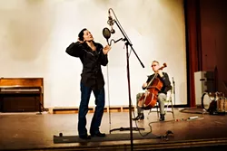 CONJURING GHOSTS : Local folk duo Bob & Wendy continue to promote their excellent new album Ghost of Guadalupe with a show at Coalesce Book Store on April 26. - PHOTO BY BARRY GOYETTE