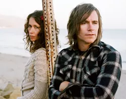 TWO FOR THE ROAD : Some gorgeous folk is on the bill at The Steynberg Gallery on Feb. 19 when Sarah Lee Guthrie and Johnny Irion stop in as part of a West Coast tour. - PHOTO BY NEAL CASAL
