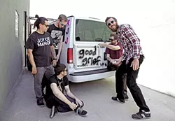 TRUTH BOMBERS : Andrew Jackson Jihad brings its subversive folk-punk to SLO Brew on April 8. - PHOTO BY LISA JOHNSON