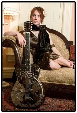 SASS TO BURN : Sassy Molly Reeves will lead her awesome Gypsy jazz band the Red Skunk Jipzee Swing Band during a fundraising concert at The Biddle House on May 2. - PHOTO COURTESY OF RED SKUNK JIPZEE SWING BAND